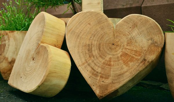 Wood_ハート